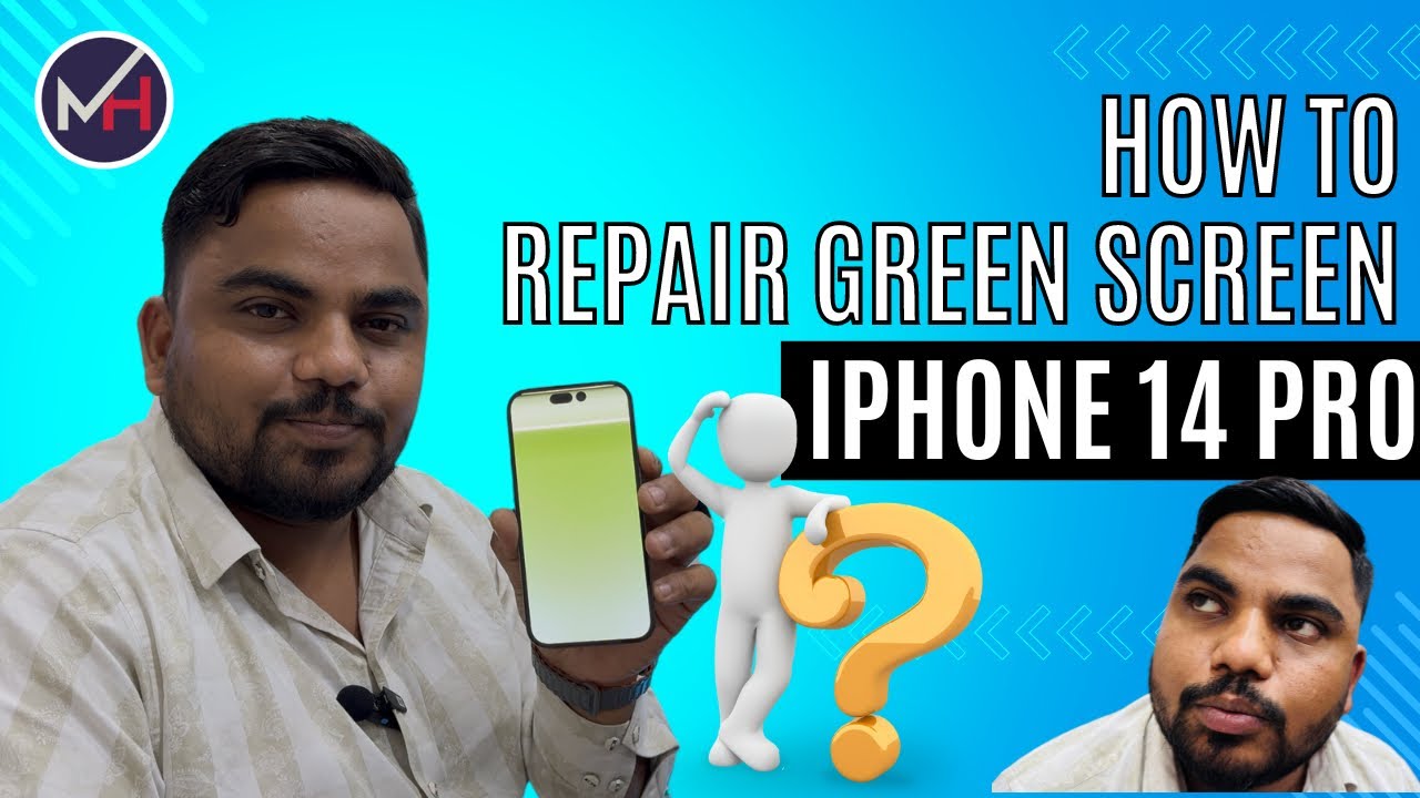 iPhone 14 Pro Green Screen || How to repair Green Screen in iPhone || After update green screen