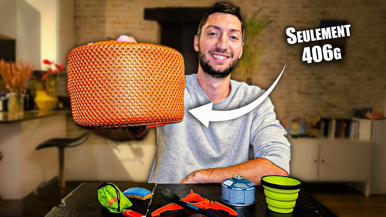 Le Kit Cuisine PARFAIT pour vos TREKS (GR20, TMB, etc.) - 4K