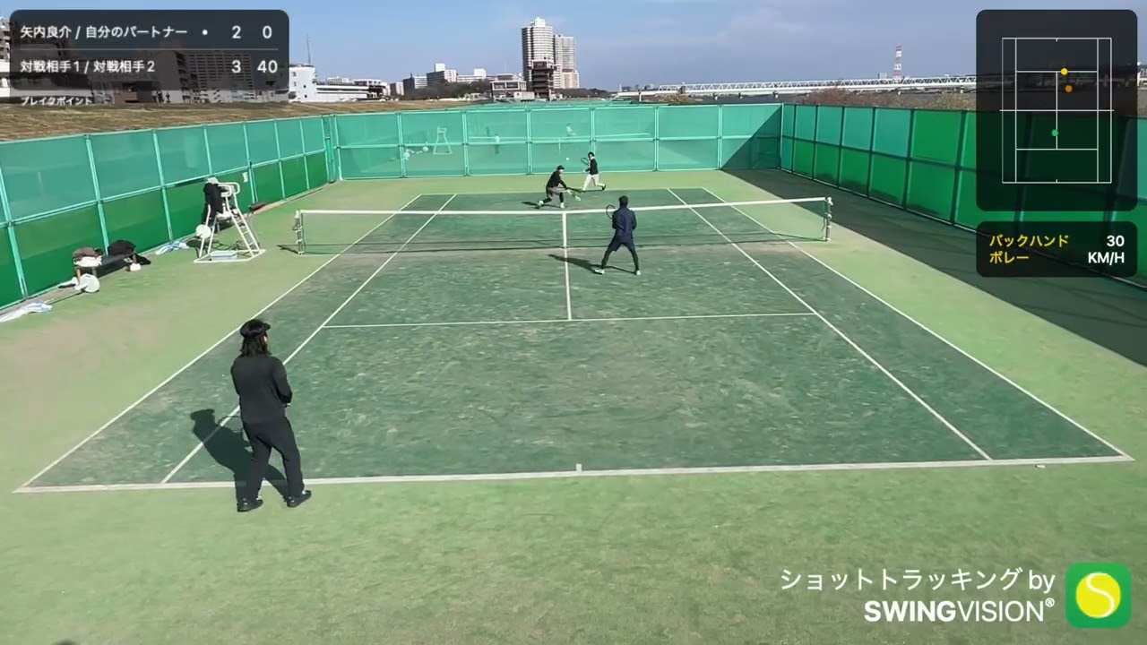 2026年1月11日 ダブルス1