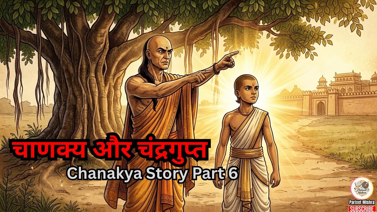 बालक चंद्रगुप्त से हुई चाणक्य की पहली मुलाकात | Chanakya Story Part 6 #chankyaniti