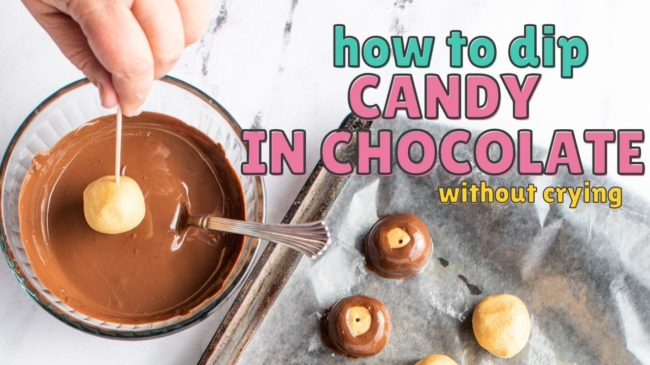 How To Dip Truffles & Candy {without crying}