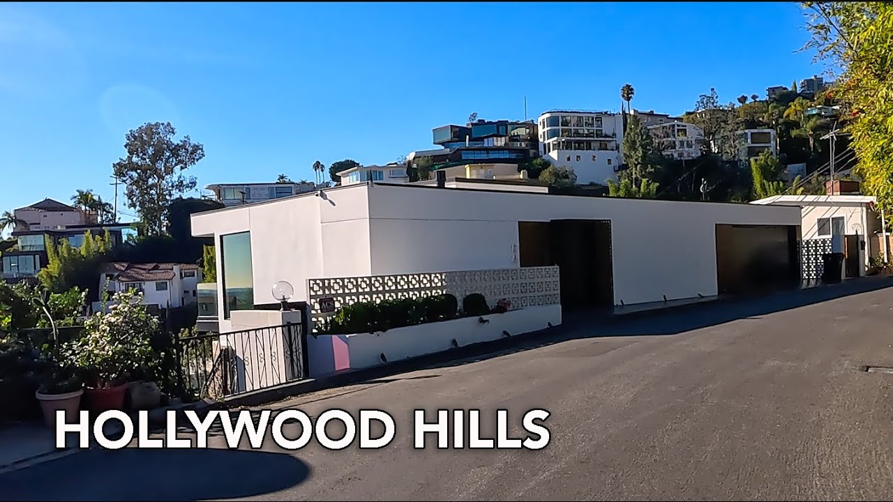 Driving Hollywood Hills, New Years Day