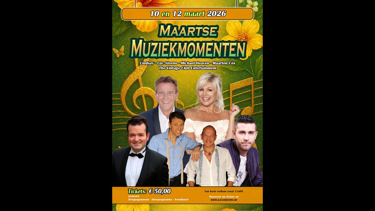 43 Volledig optreden Michael Heaven   Kaasboerin op 12 -03- 2026
