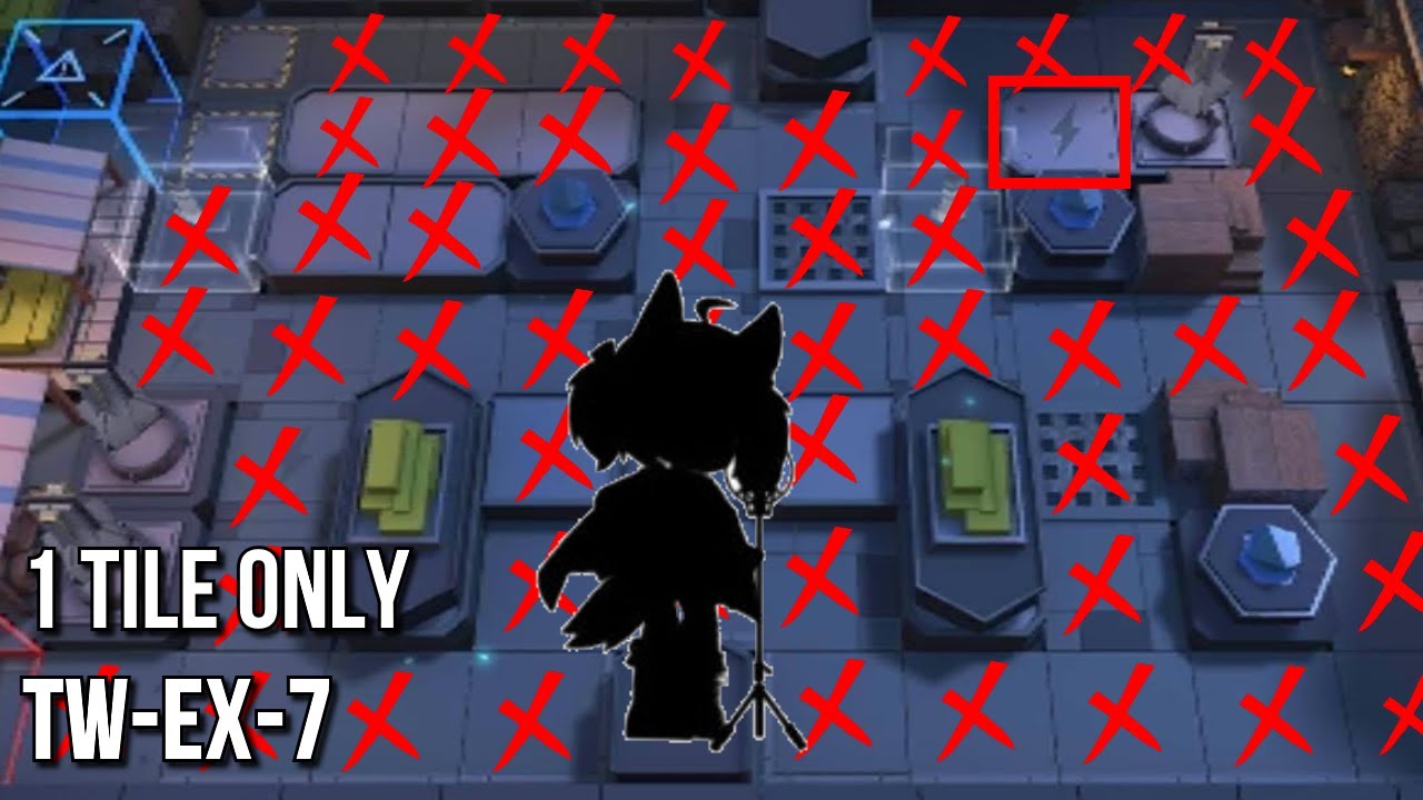 [Arknights] 1 Tile Only TW - EX - 7