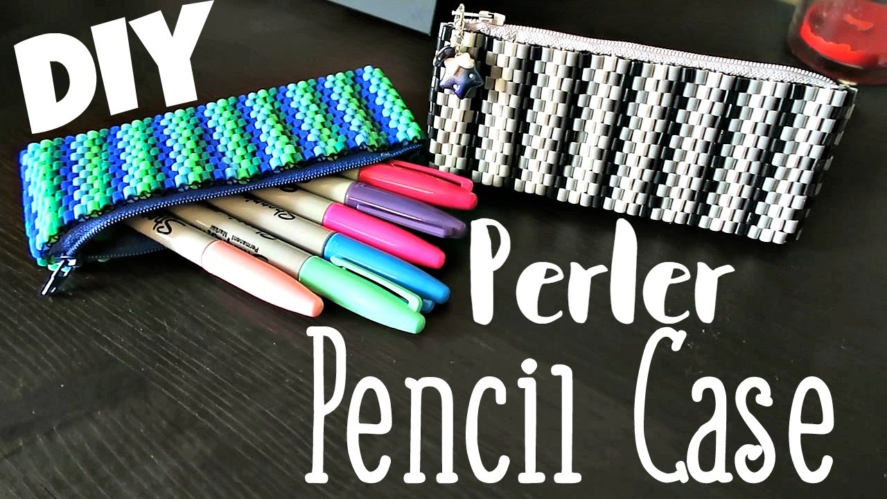 DIY Perler Bead Pencil Case! Back To School Tutorial // Bead Weaving // ¦ The Corner of Craft