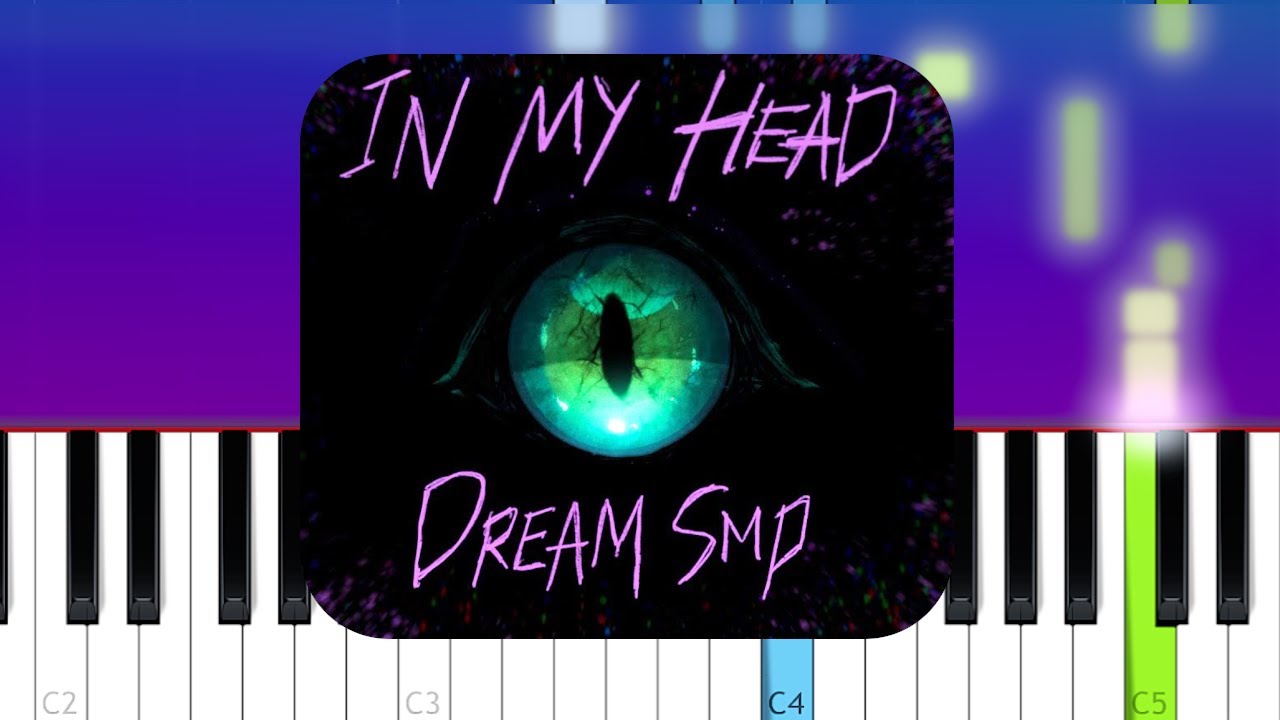 In My Head - Derivakat [Ranboo Dream SMP original song] (Piano Tutorial)