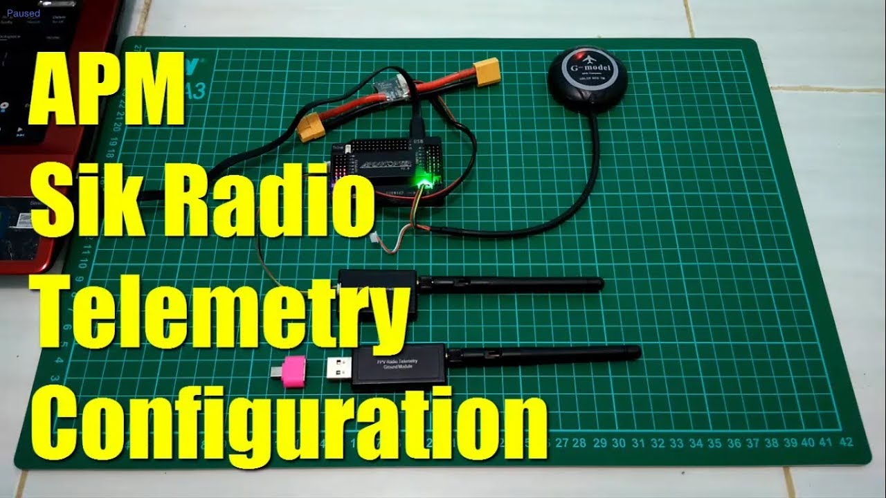 APM (FC) - Konfigurasi Telemetry Sik Radio di PC & Android