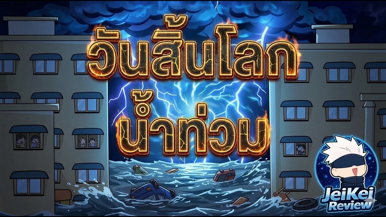 ฝนตกหนักในวันสิ้นโลก! ผมกลับมาเกิดใหม่และใช้พลังมิติอัปเกรดของ [รวดเดียวจบ] | JeiKei Review