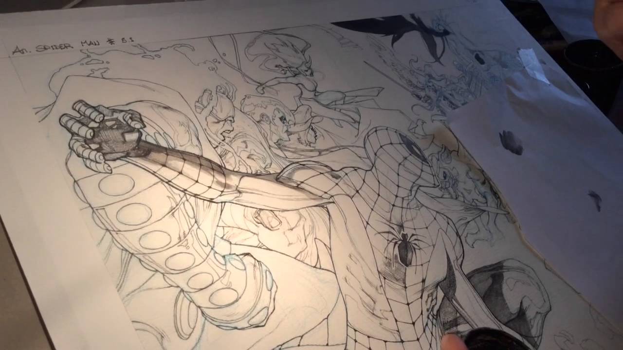 Monday morning inking #5 with Simone Bianchi