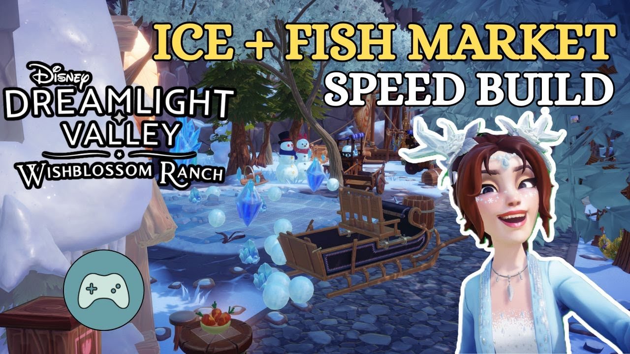 Disney Dreamlight Valley - Wishblossom Ranch | Ice Harvester's Camp