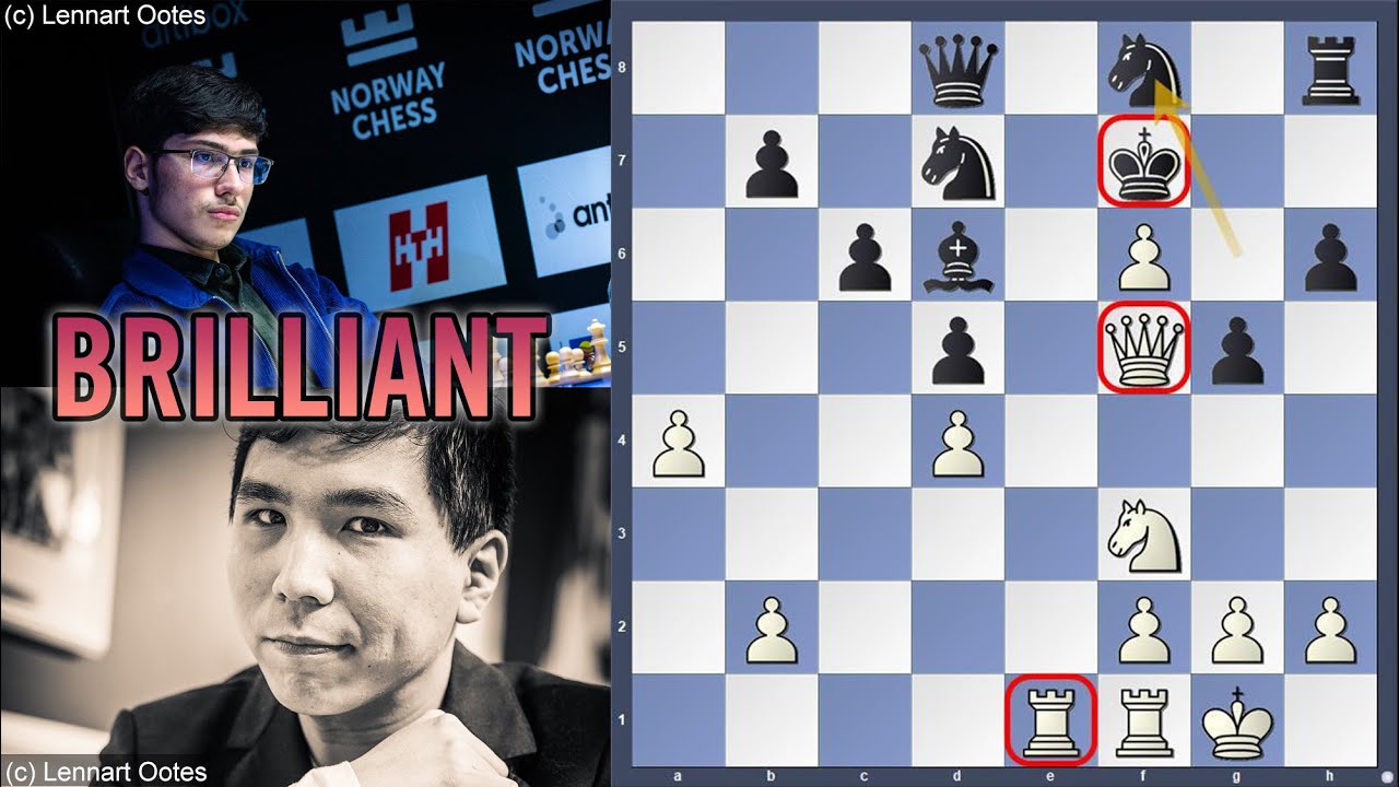 BRILLIANT | Wesley So vs Alireza Firouzja | Magnus Carlsen Invitational 2021