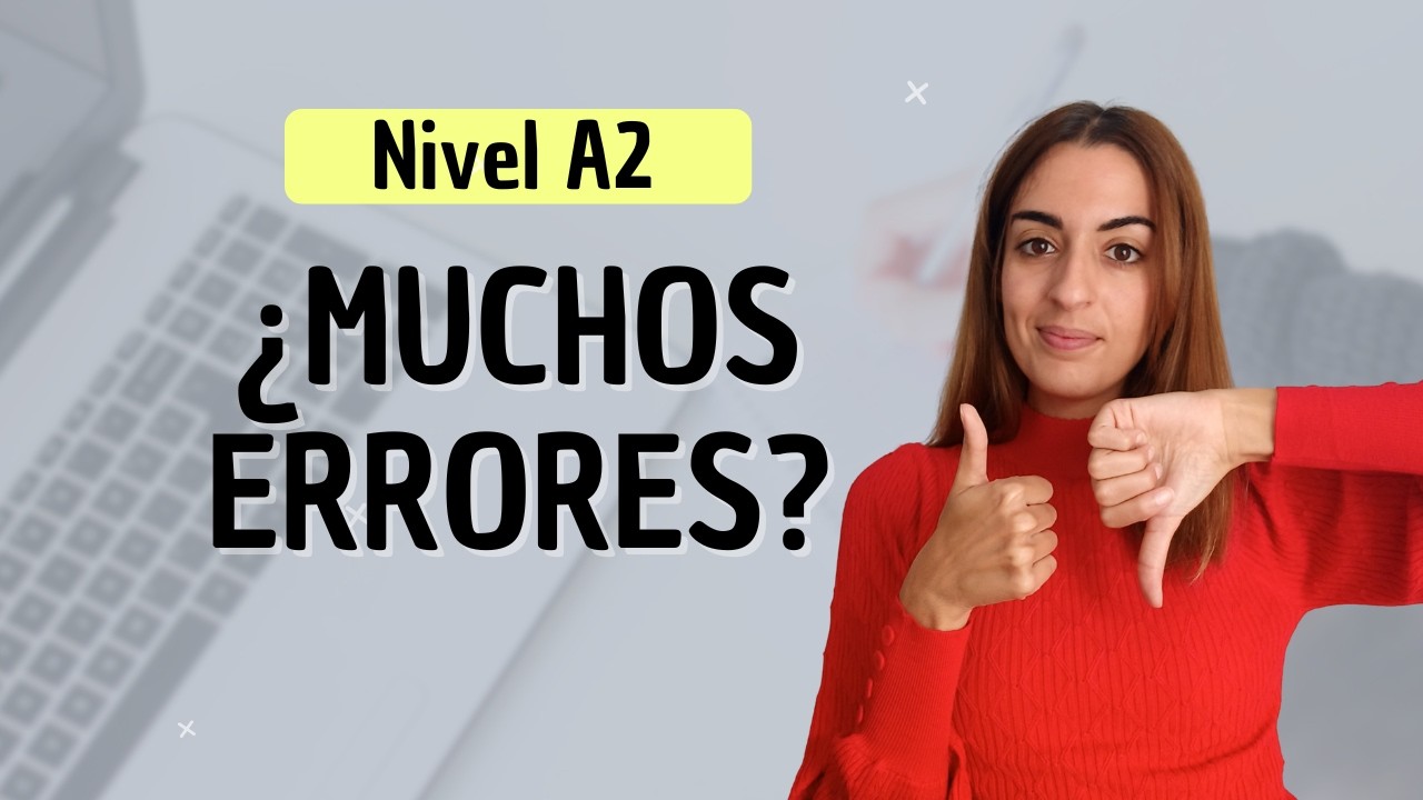Profesora de ESPAÑOL corrige un texto DELE A2