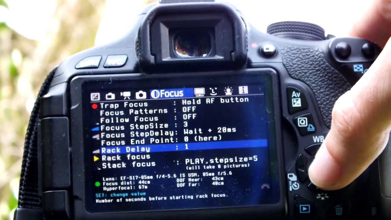 Rack Focus Tutorial: Magic Lantern