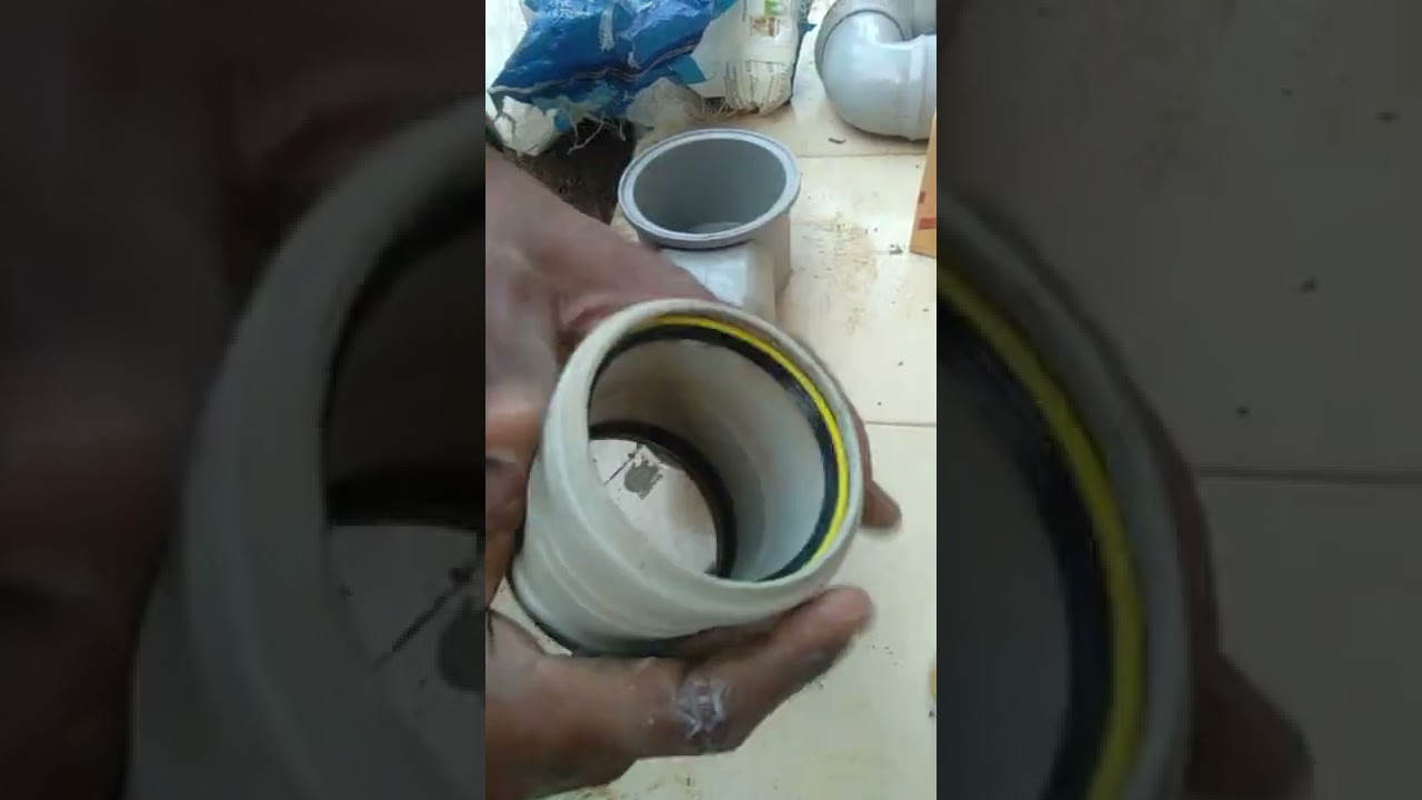 Pvc Nahani trap 4"/3" fitting with pvc socket 3" fix, with lubricant .