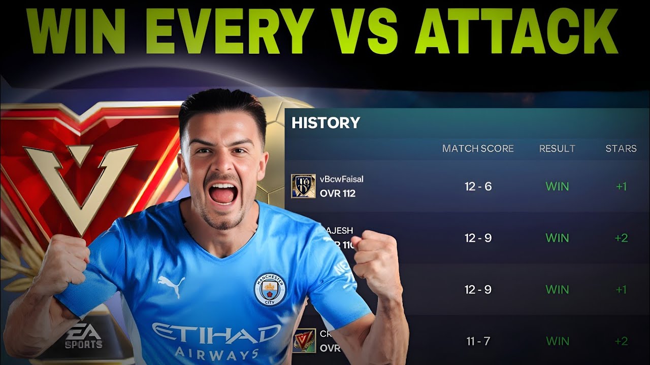 Как я выигрываю каждый матч VS Attack | FC Mobile Guide