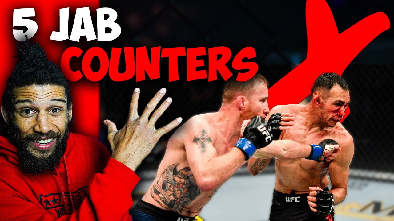 5 Sneaky Jab Counters For MMA Fighting | Coach Kajan Johnson
