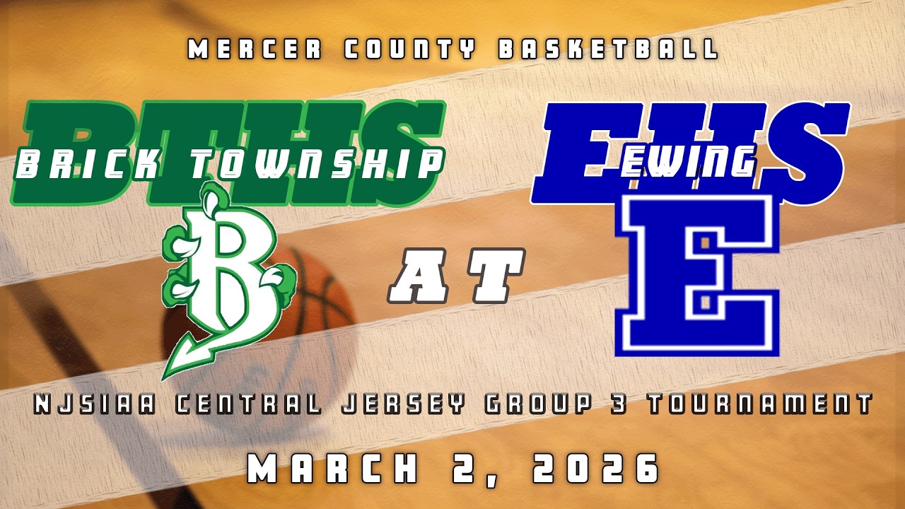 High School Basketball | NJSIAA CJ G3 | Brick Township Dragons Girls at Ewing Blue Devils 3/2/26