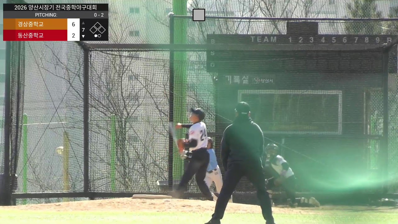 제12회 양산시장기 전국우수중학초청 야구대회