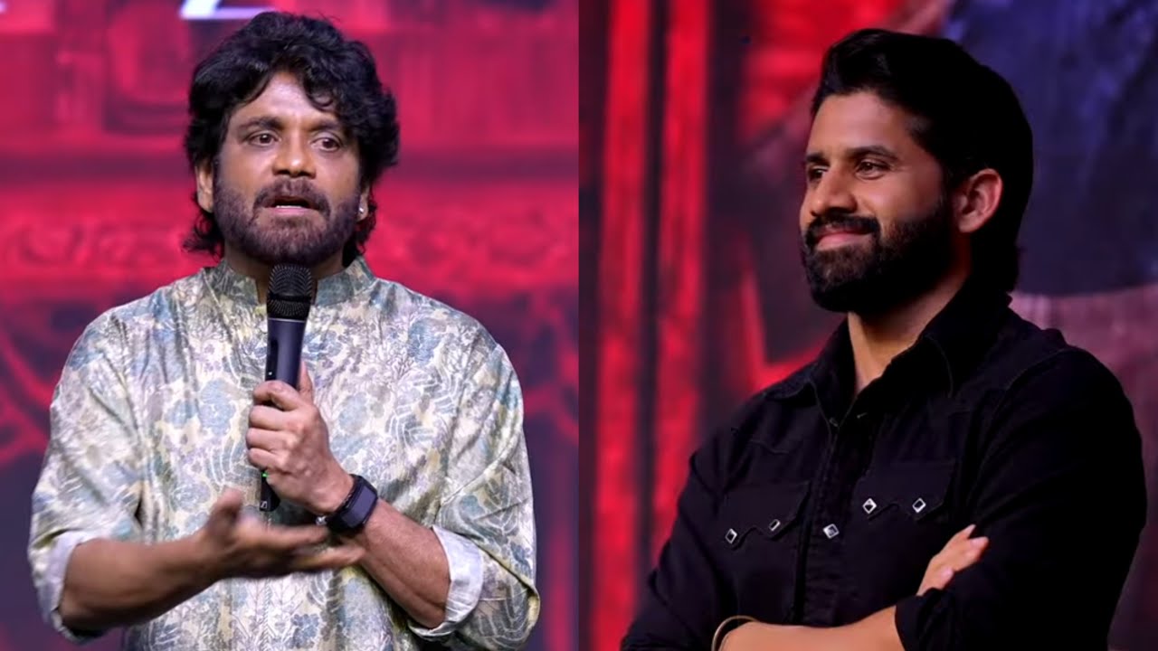 Nagarjuna Akkineni Speech At Mr. Bachchan Blockbuster Vaibhavam Event | Bhagyashri Borse
