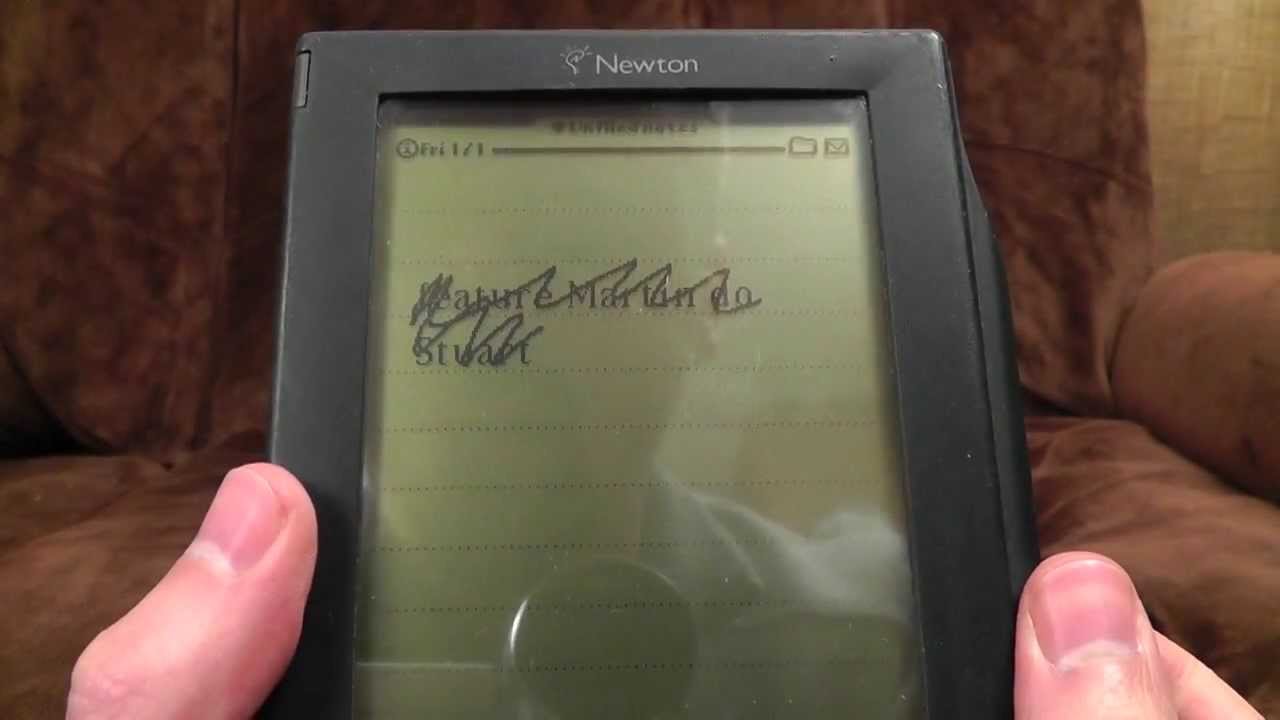 Apple Newton MessagePad 100 | Ashens