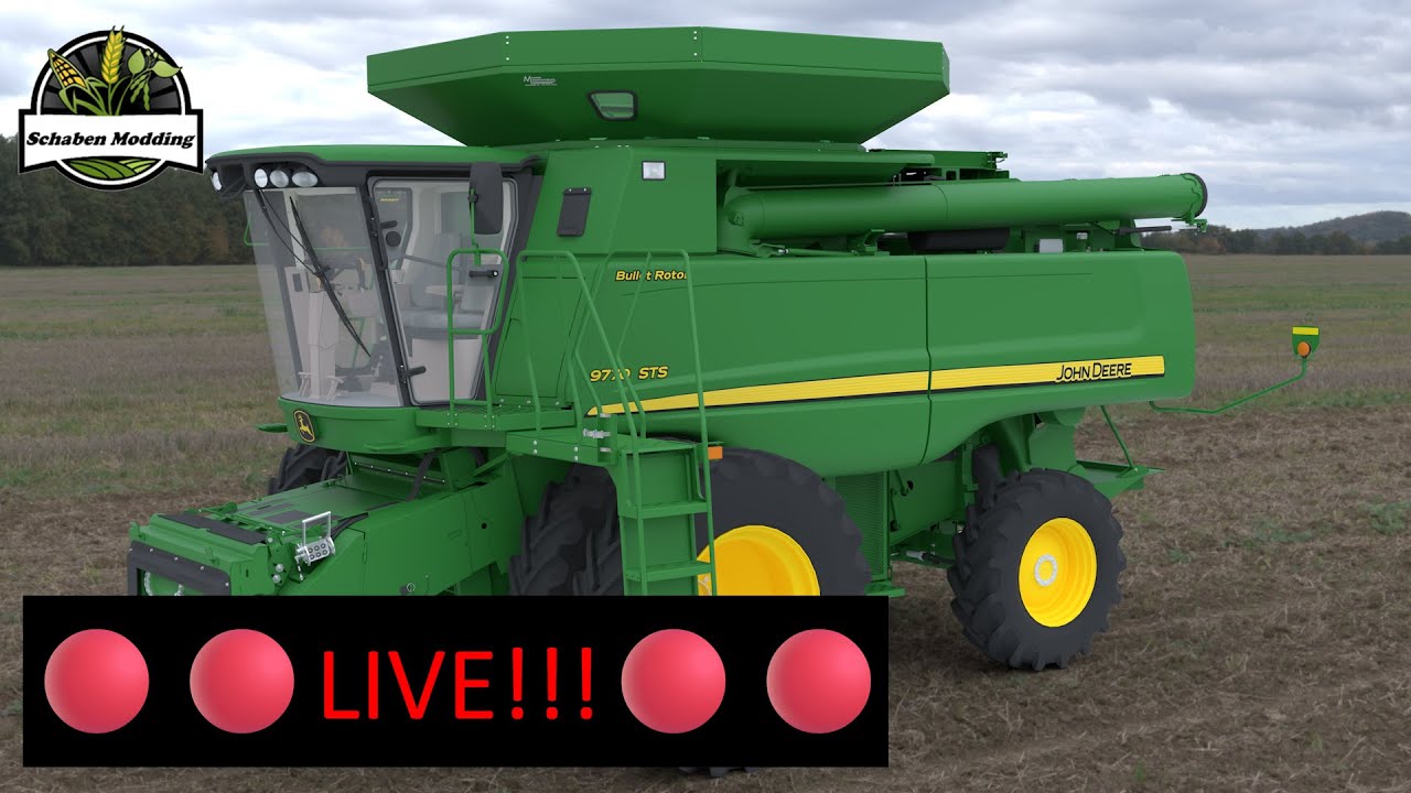 LIVE!!! Modding - FS25 John Deere STS Combine 2/16/26