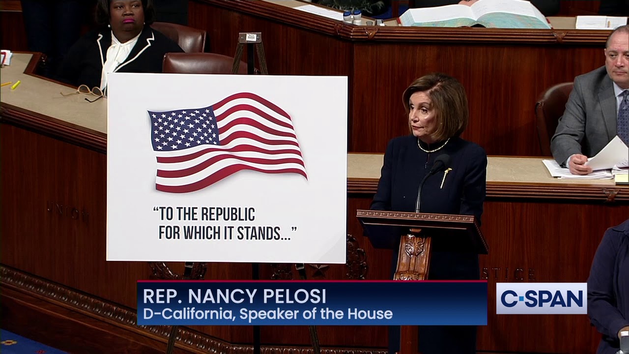 House Speaker Nancy Pelosi Opens Impeachment Debate