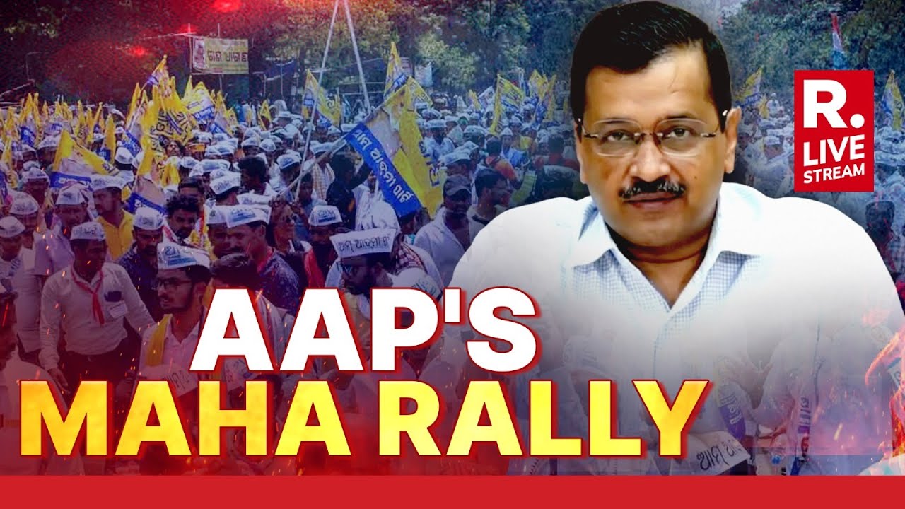 LIVE : AAP Holds 'Maha Rally' in National Capital Against Centre's Delhi Ordinance