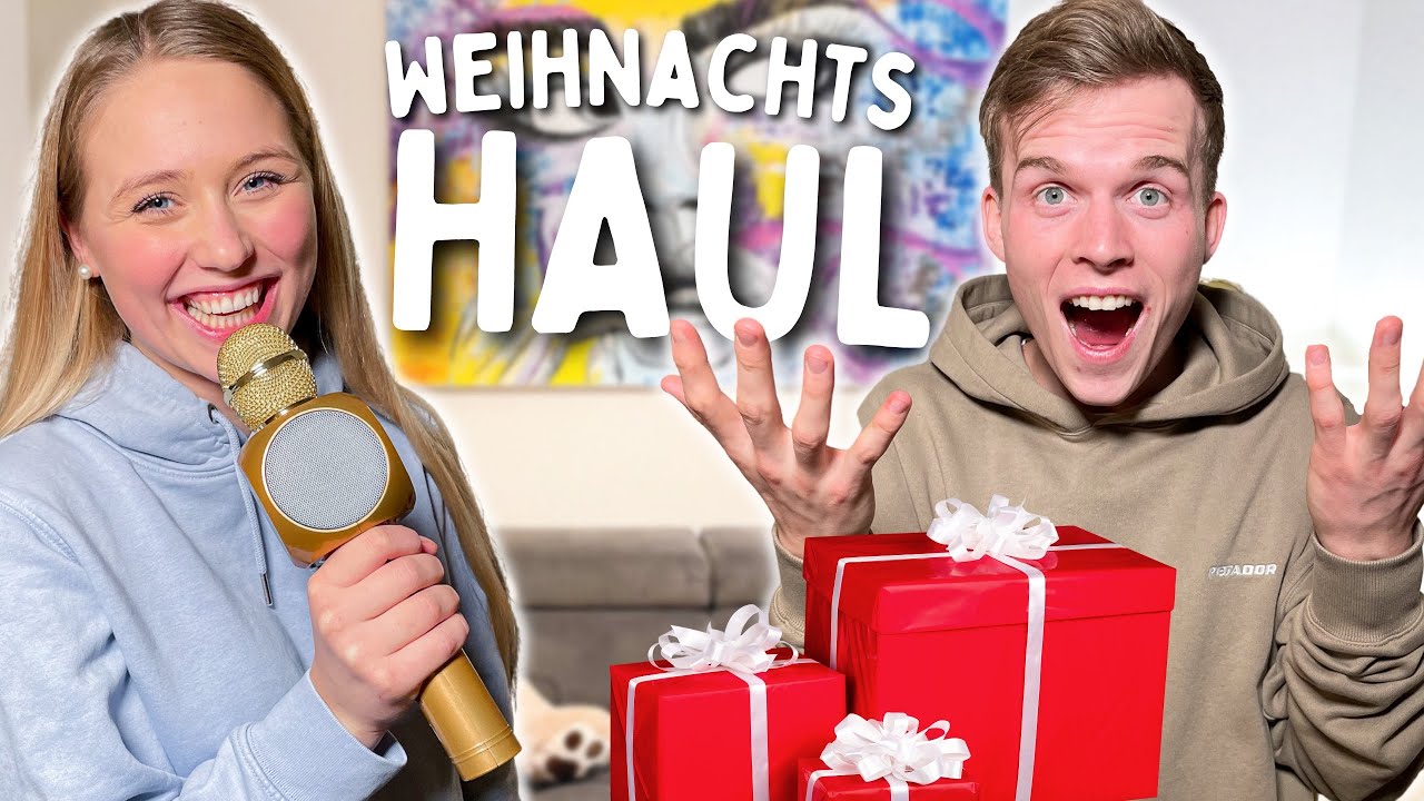 Das haben wir zu Weihnachten bekommen!!
