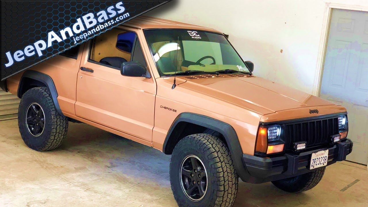 My Jeep Cherokee Audio Build Walk-around