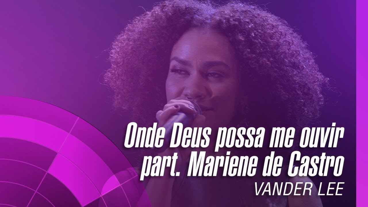 Vander Lee - Onde Deus possa me ouvir [part. Mariene de Castro]