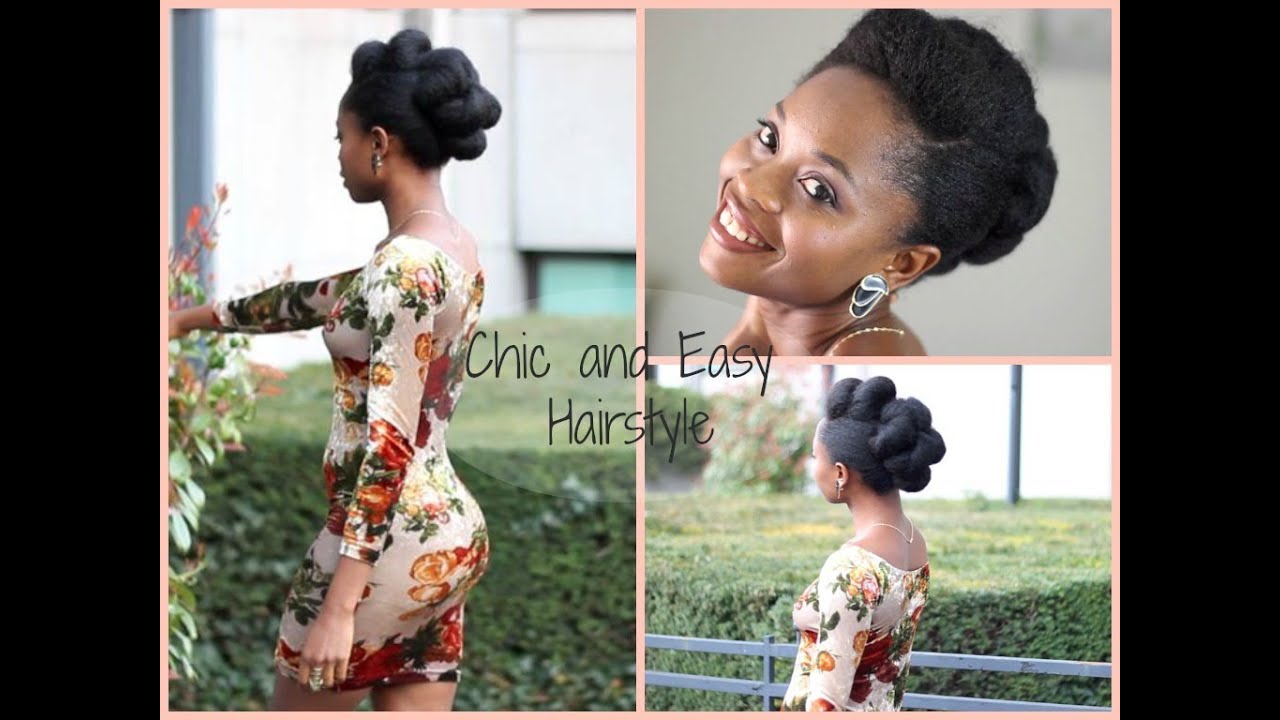 Coiffure Cheveux Crépus | The Chic Pompadour