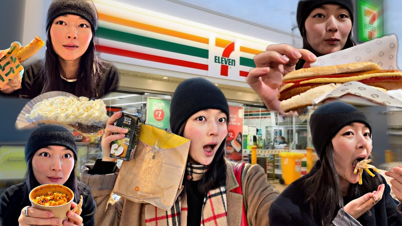 24 цаг 7Eleven, Circle K-ээс хоол идэв | Eating only convenience store food for 24h 🇸🇪