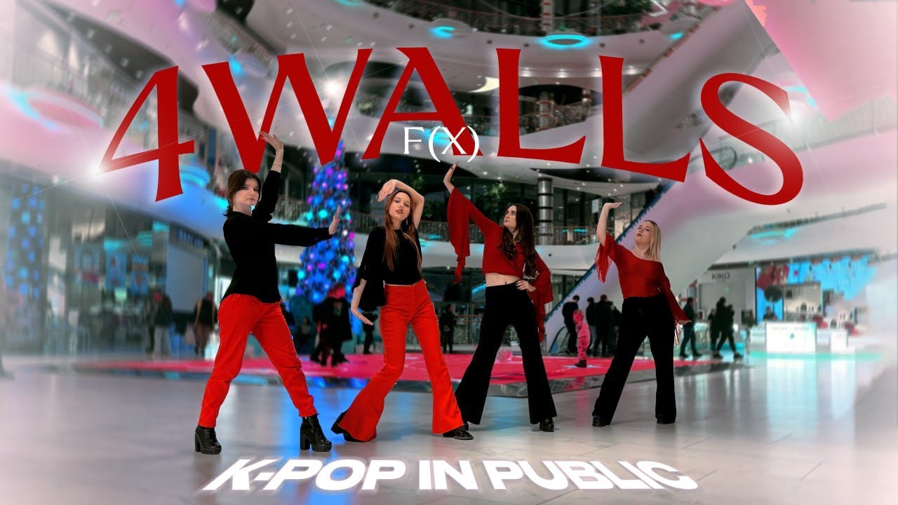 [K-POP IN PUBLIC UKRAINE] f(x)(에프엑스) - 4 Walls | Dance Cover by QUARTZ