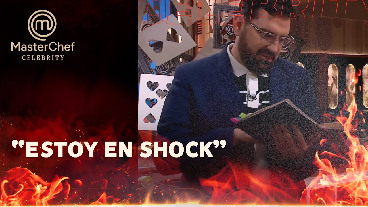 El machete de pasteler&iacute;a de Ian Lucas que dej&oacute; en shock a Dami&aacute;n Betular - Masterchef Celebrity
