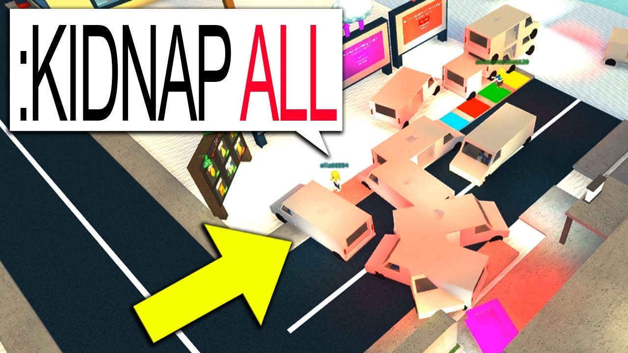 I HAD TO KIDNAP EVERYONE IN ROBLOX!! (Admin Commands)