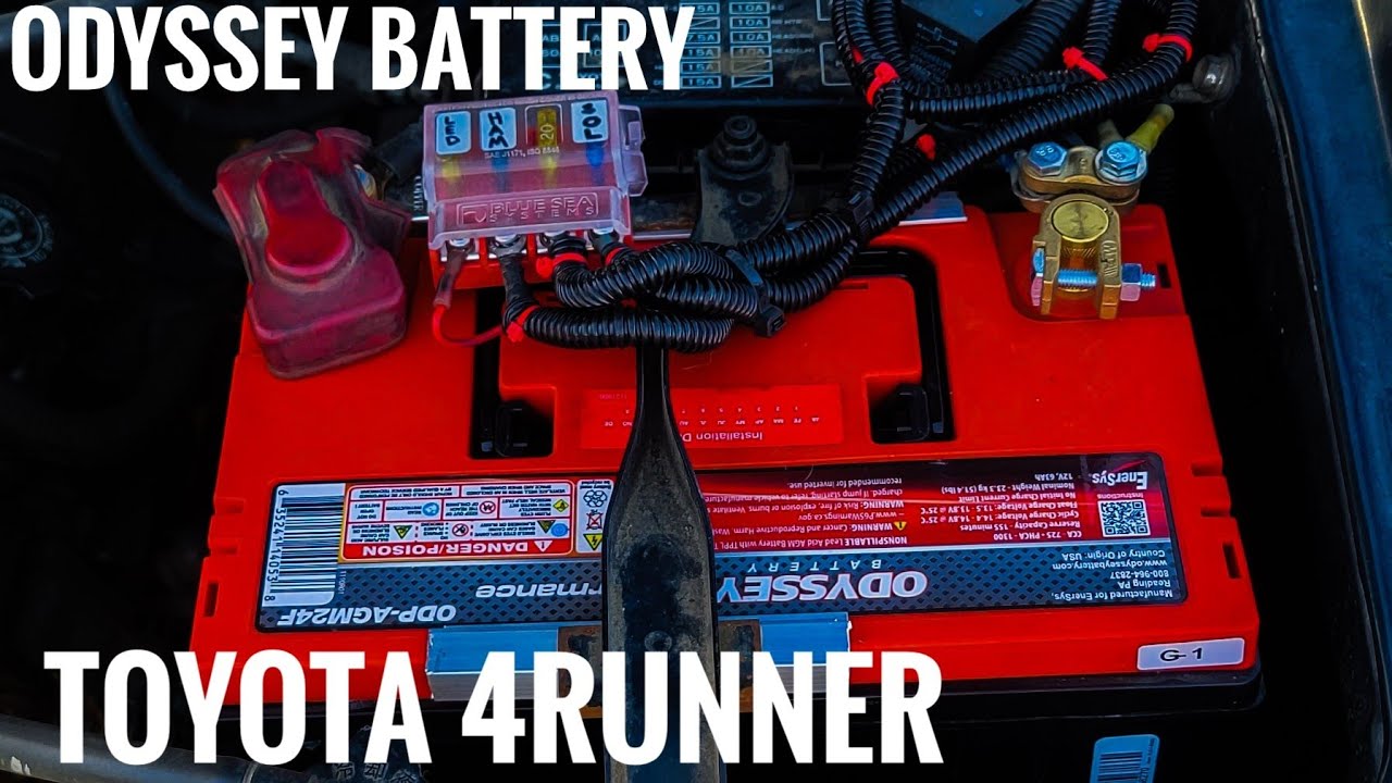 Odyssey Battery 4Runner