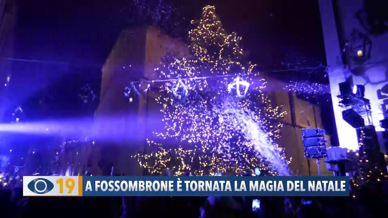 A Fossombrone è tornata la Magia del Natale