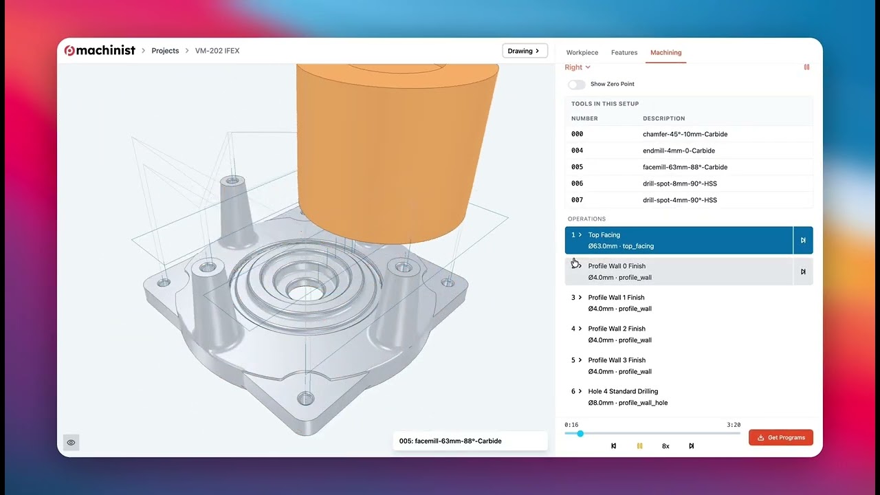 Pre6 Machinist: CAM software, powered by AI _v1