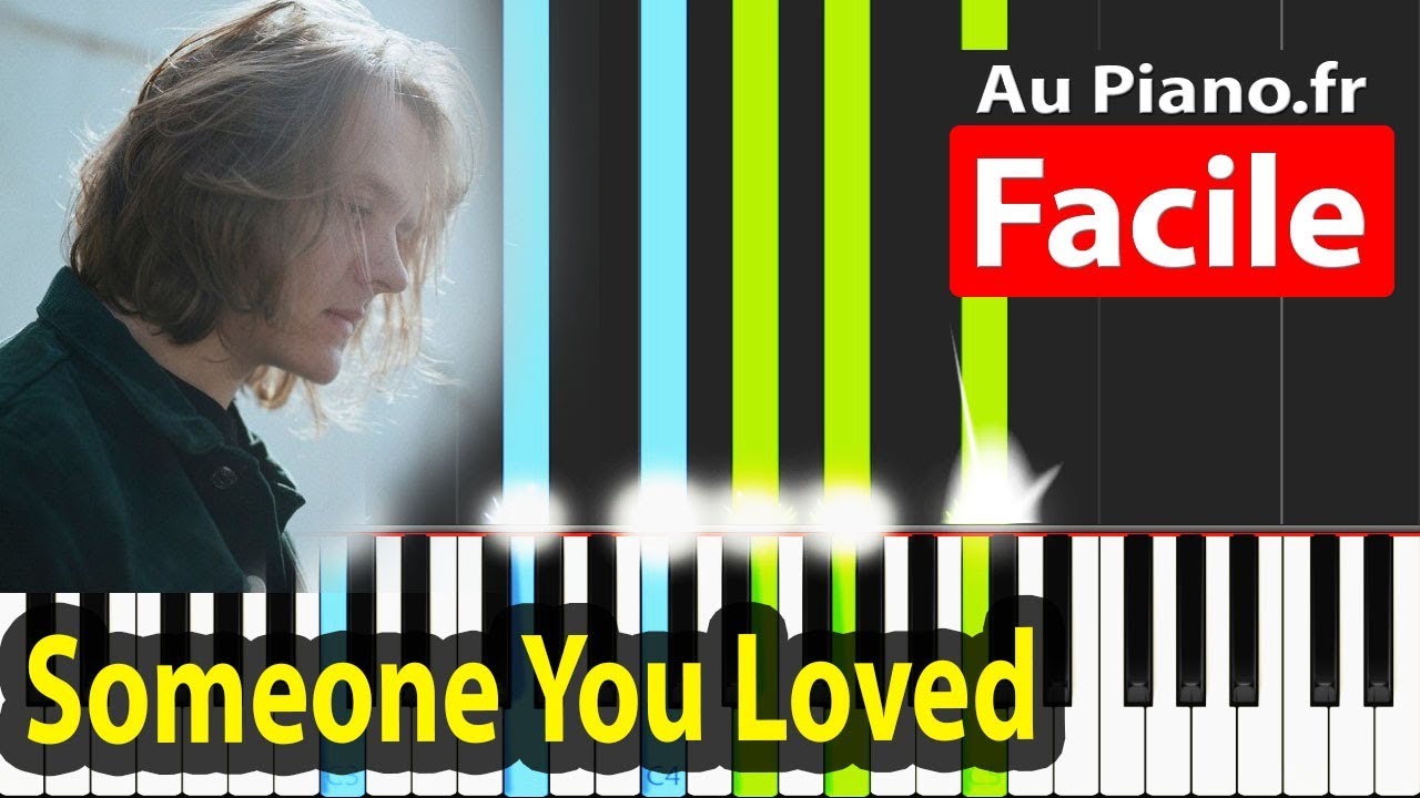 Lewis Capaldi - Someone You Loved Piano Tutorial FACILE SHEET MUSIC