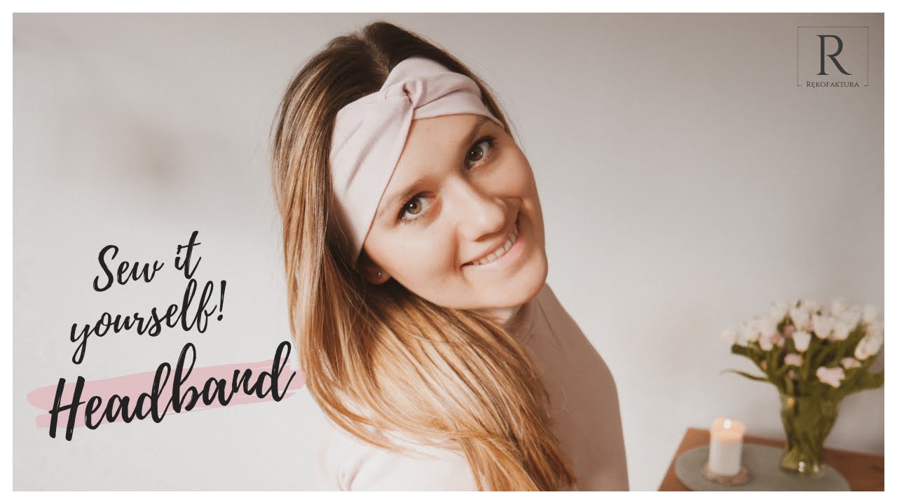 Sew it yourself - Headband | Jak uszyć opaskę na supeł / turban? | DIY