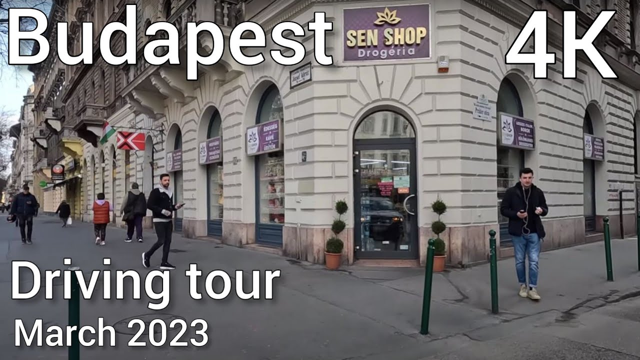 |4K| Budapest 🇭🇺 |🚙 Driving from SZENTIMREVAROS to District VIII 🚙 |Spring 2023 |GoPro