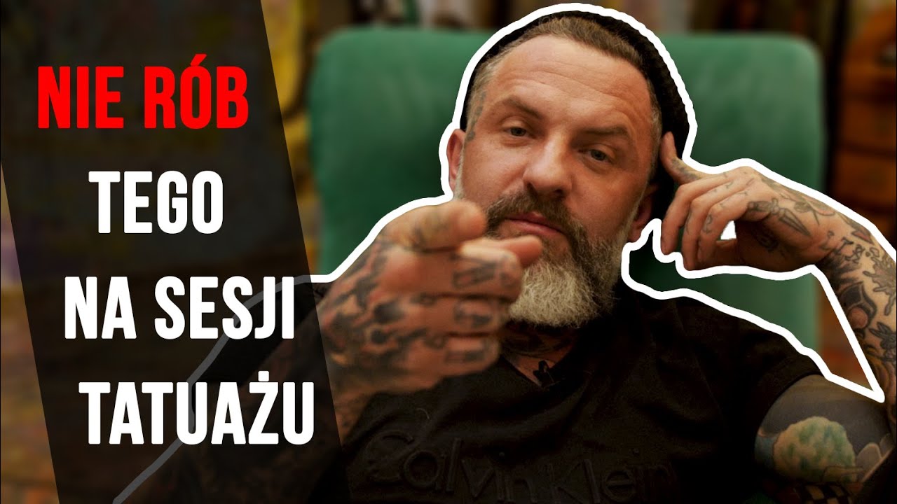 Jak SIĘ PRZYGOTOWAĆ do tatuażu? | Tatuatorzy M&oacute;wią #4 | Wszystko o tatuażach #26