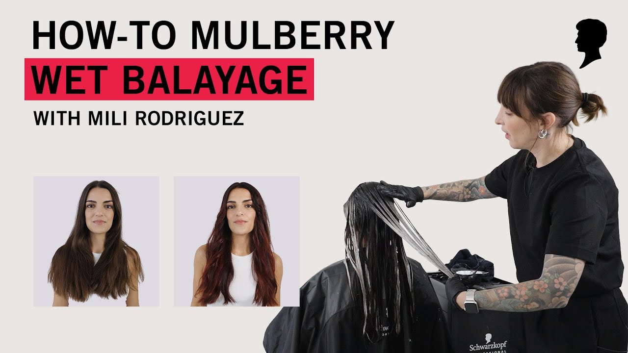 Мокрый балаяж Mulberry | Формула и инструкция