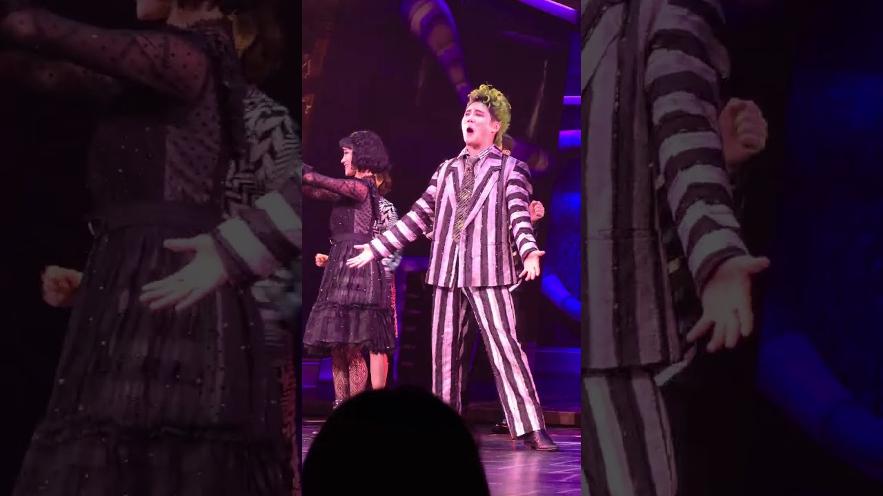 260307 뮤지컬 비틀쥬스 2시 낮공 예사데이 💚 김준수포커스 비틀쥬스 커튼콜 & 무대인사