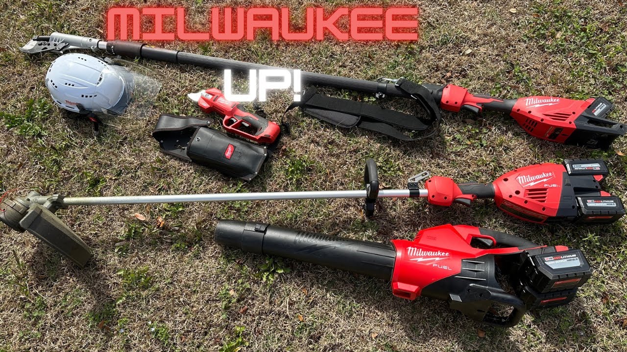 Milwaukee Landscaping Tools Performing On Several Tasks!