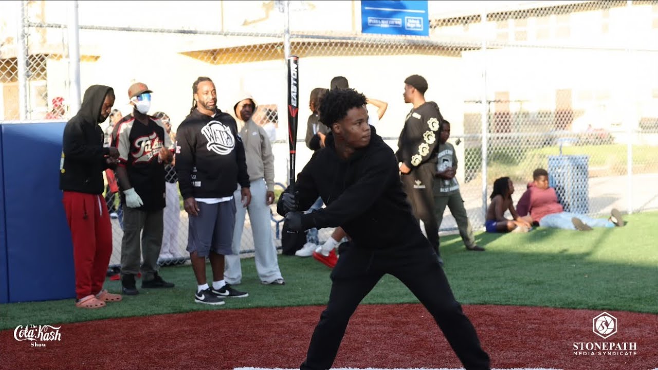The Cola Kash Show Vlog: Nickerson Gardens community baseball game in Watts 
