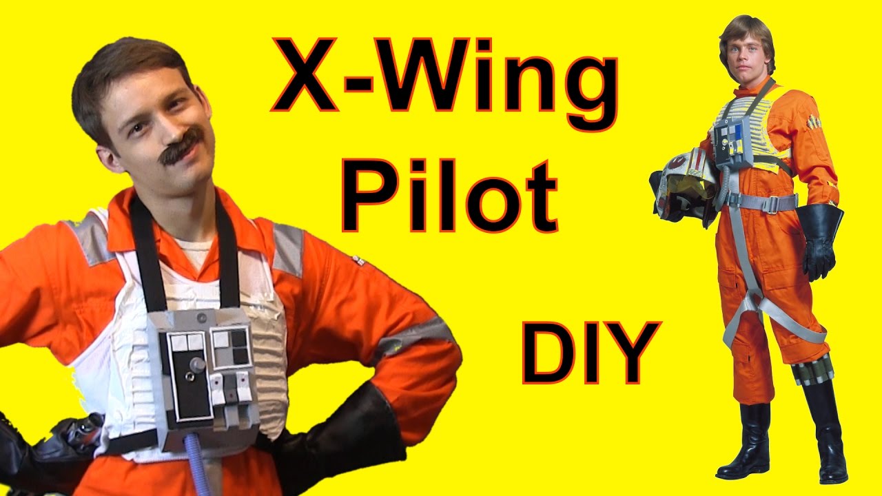 Как сделать летный костюм X-Wing (Звёздные войны своими руками)