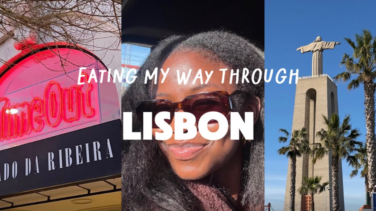 Solo trip vlog - Eating my way through Lisbon 🍜🇵🇹 