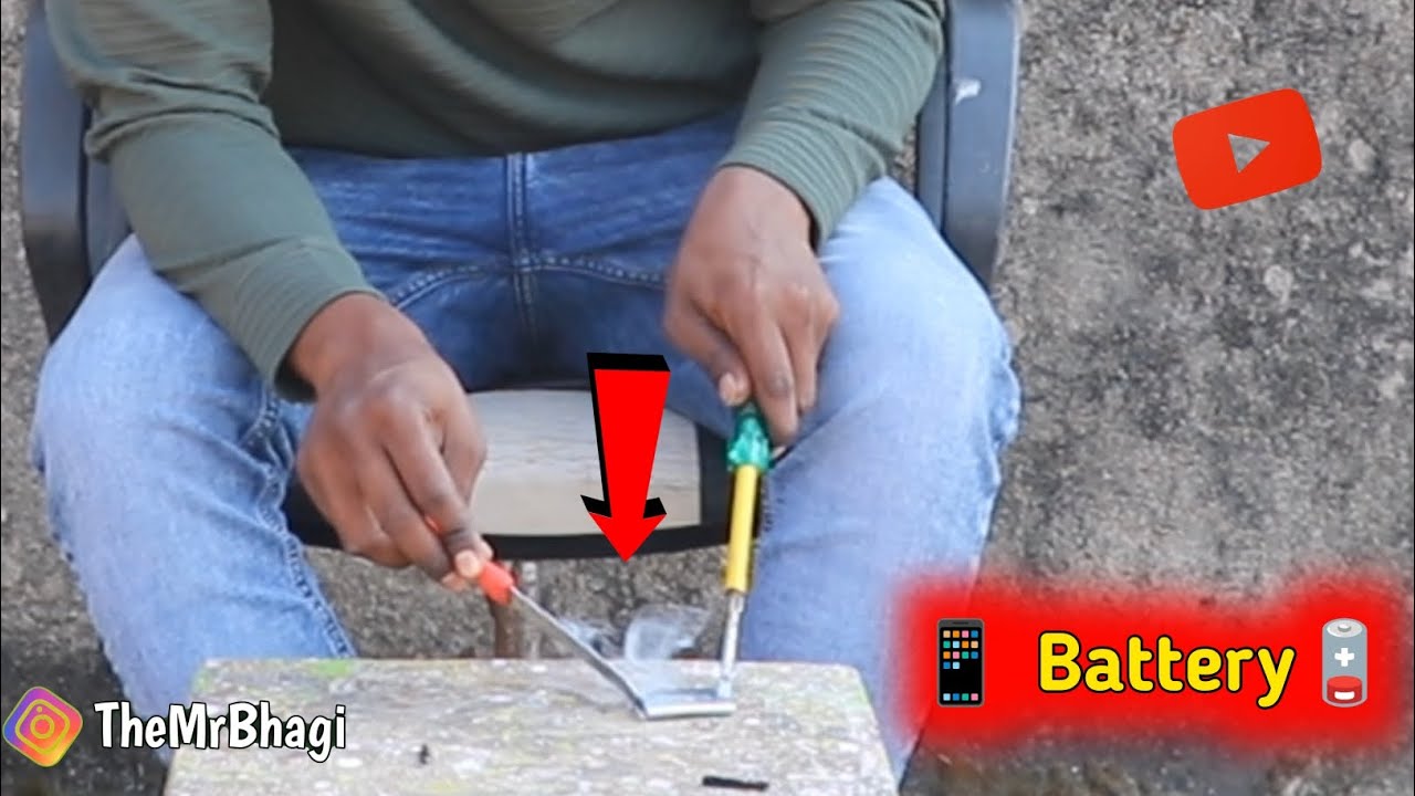 Battery 🪫 Ke Andar Kya Hai😇 Gold⚒️Chemical Ya Kuch Aur / मोबाइल बैटरी में आग क्यों लग जाते हैं