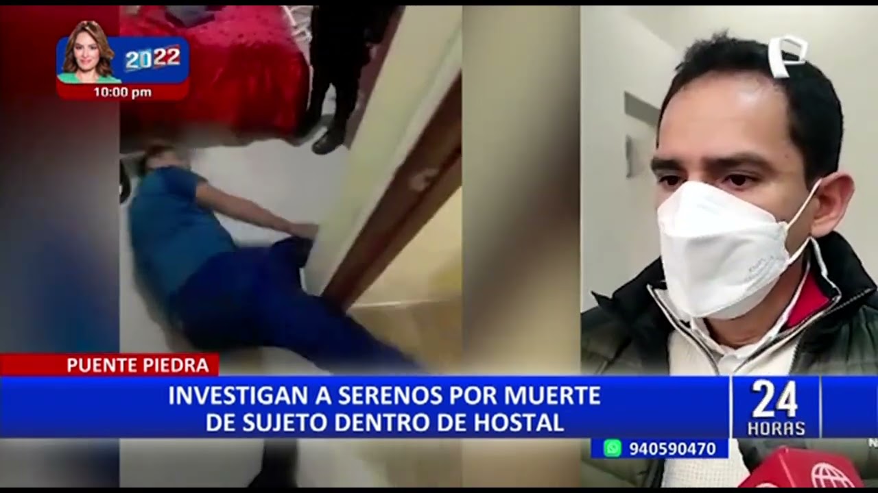 Confuso incidente en Puente Piedra: acusan a serenos de matar a hombre dentro de hostal